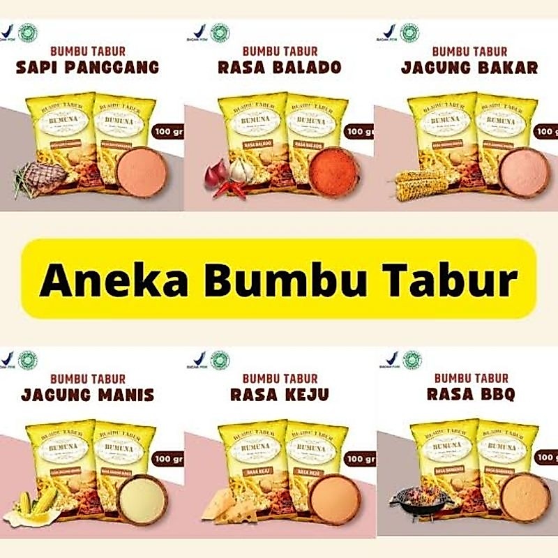 Bumbu Tabur Bumuna - 100 gram