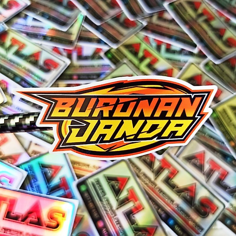 STIKER BURONAN JANDA
