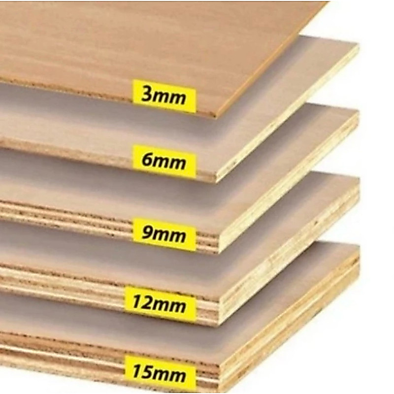 Triplek Plywood / Multiplek 3mm, 4mm, 6mm, 8mm, 12mm, 15mm, 18mm Alba