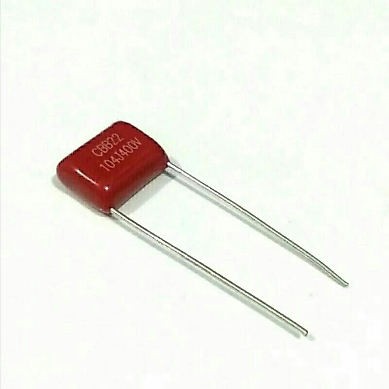 Capacitor Milar 100nF 400V Kapasitor 104J 400 Volt Milar 0.1uF 400V