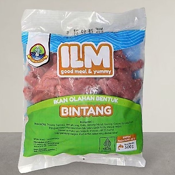 ILM Bintang 500 gr sosis bentuk bintang Frozen food enak