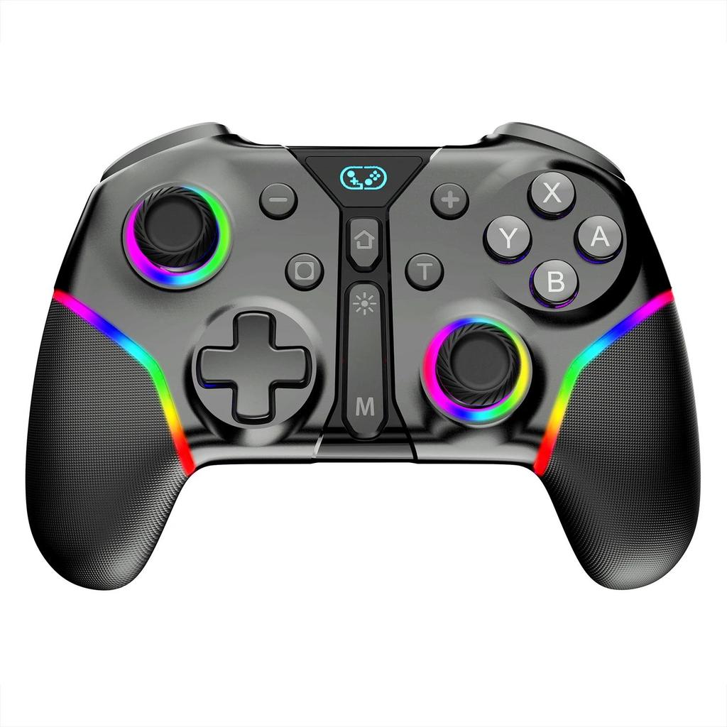 Gamepad for Swit, OLED, Lite, PC, iOS, Android, SKT-7048 Controller with RGB ,Bluetooth, Virbration,