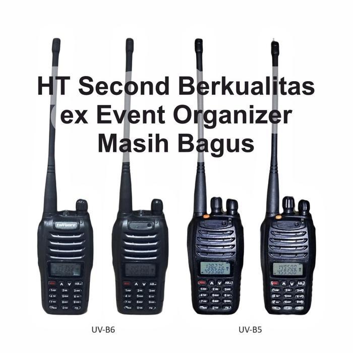 [LM] HT Baofeng UV-B5 Taffware UV-B6 Handy Talky Walkie Talkie Second Bekas - Baofeng, Lengkap