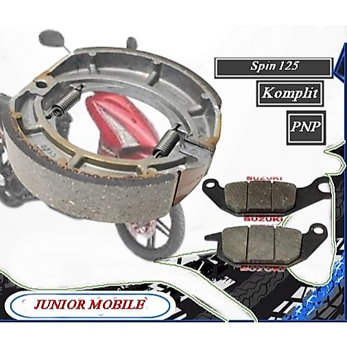 Paket Kampas Rem Cakram Depan Suzuki Spin 125 Kampas Rem Belakang Spin 125