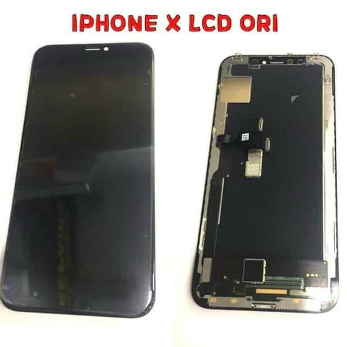 LCD TOUCHSCREEN IPHONE X / LCD TS IPHONE X / IPHONE 10 - Hitam