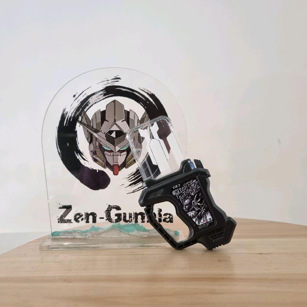 DX Proto Mighty Action X Origin Gashat BANDAI Kamen Rider Ex Aid RTV