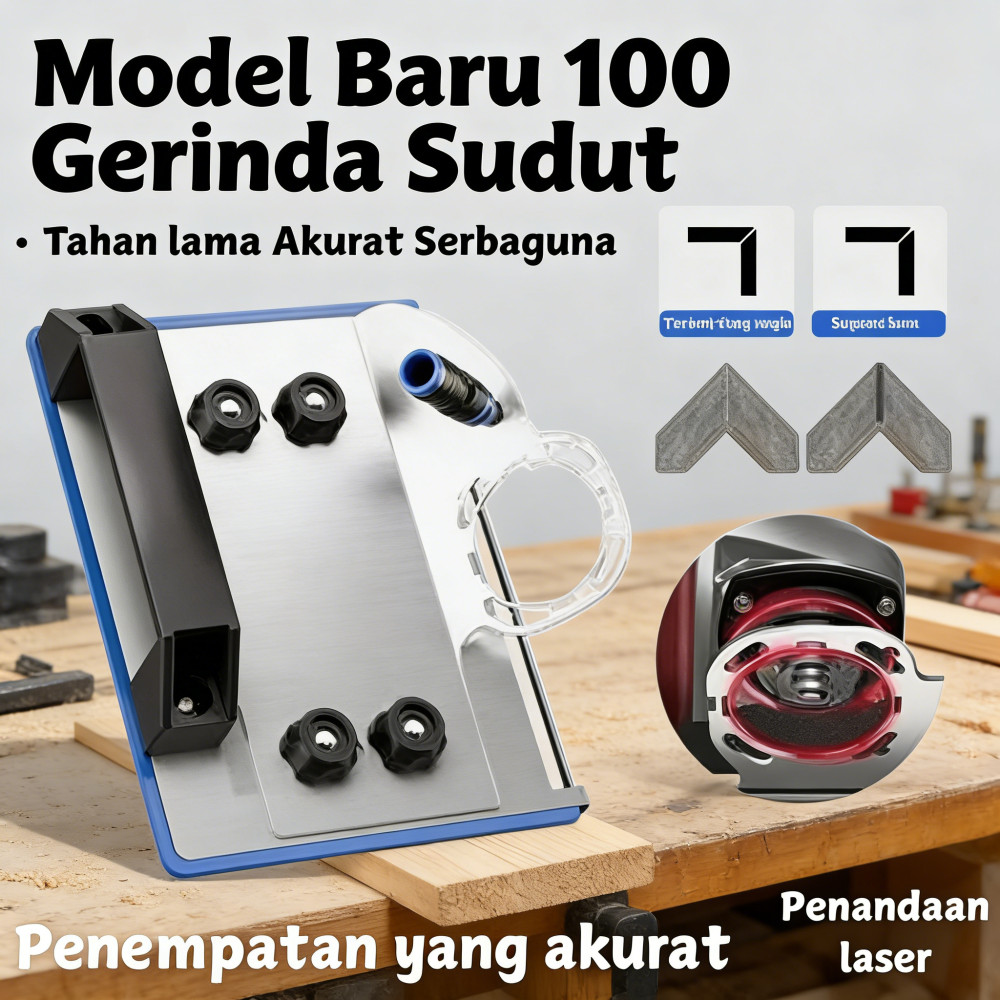 Pemotong Sudut Keramik 45 Derajat Alat Pemotong Sudut Serbaguna Model Baru 100 Gerinda Sudut Alat Pe