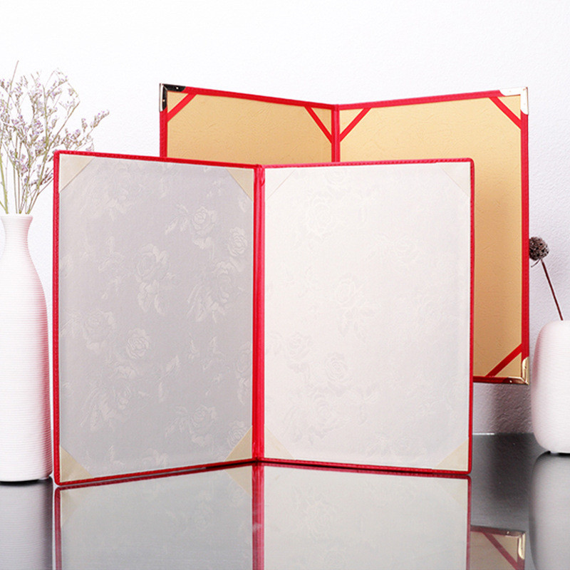 Cover Map Sertifikat Ijazah Piagam A4 Exclusive Kulit PU Holder Dokumen Wisuda Tebal Premium Gold