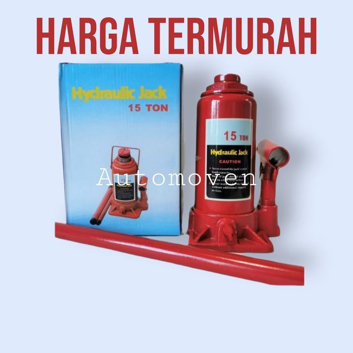 DONGKRAK 15 TON BOTOL HIDROLIK HYDRAULIC JACK