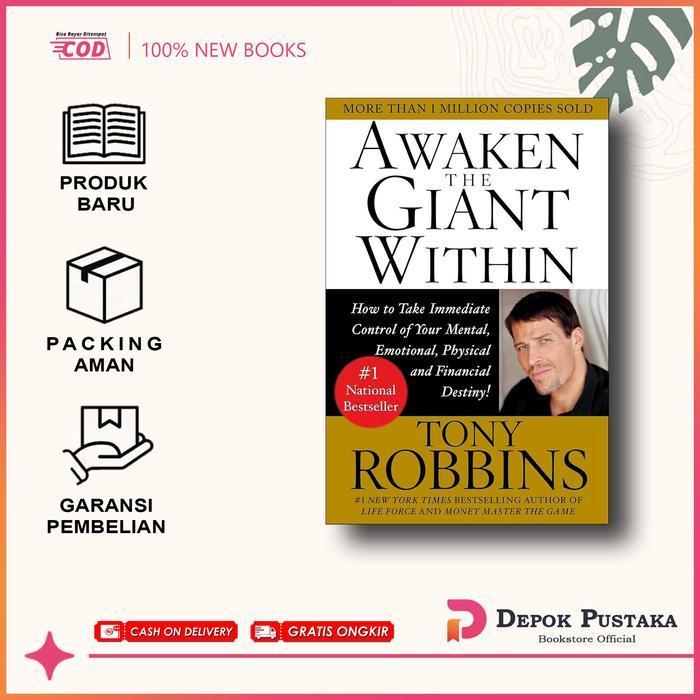 Awaken the Giant Within by  Tony Robbins (English/Indonesia)