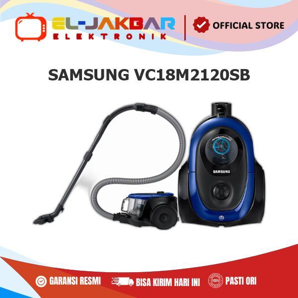 MEGA SALE SAMSUNG VC18M2120SB Vacuum Cleaner 380 W Canister Anti-Tangle VC18M2120SB/SE