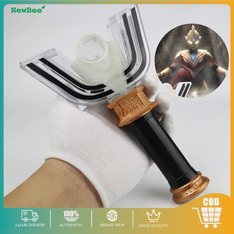 Mainan Pedang Summoner Ultraman Tiga Luminescent Sound Stick Rod Anak Cowok Diga Kids Gifts Alat Per
