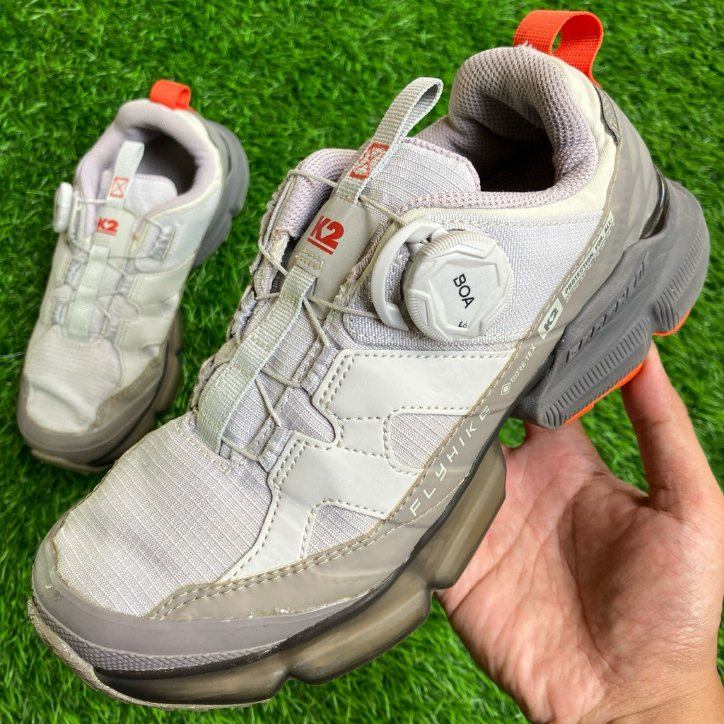Sepatu K2 Flyhike Goretex Graphene Boa System Outdoors shoes size 38 Preloved