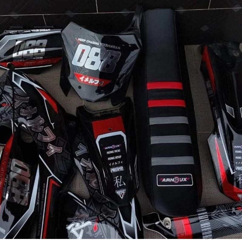 kulit jok klx bf dtracker gordon 150 supermoto s original arnouxracing