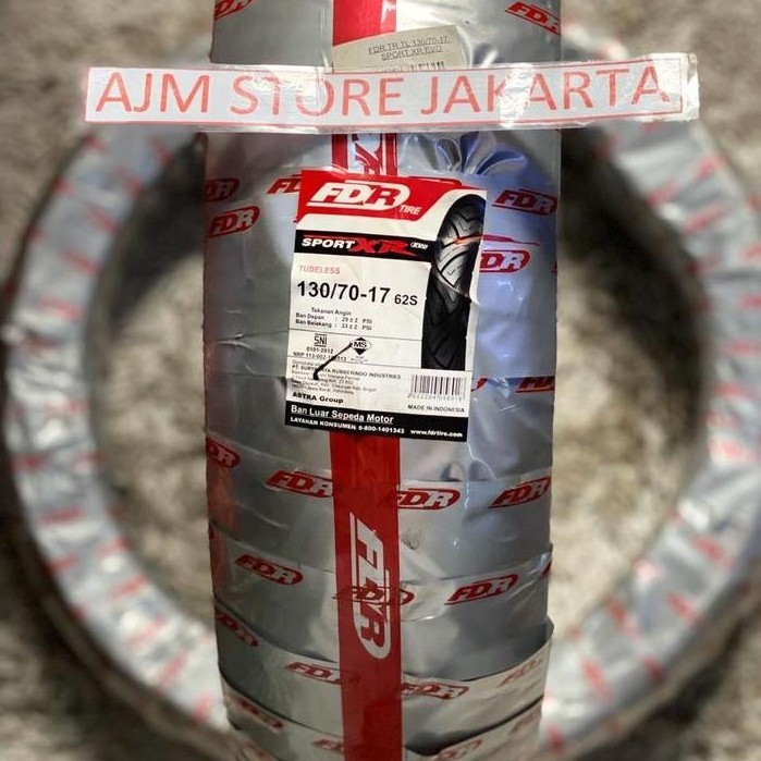 FDR Sport XR Evo 130/70-17 Tubeless...