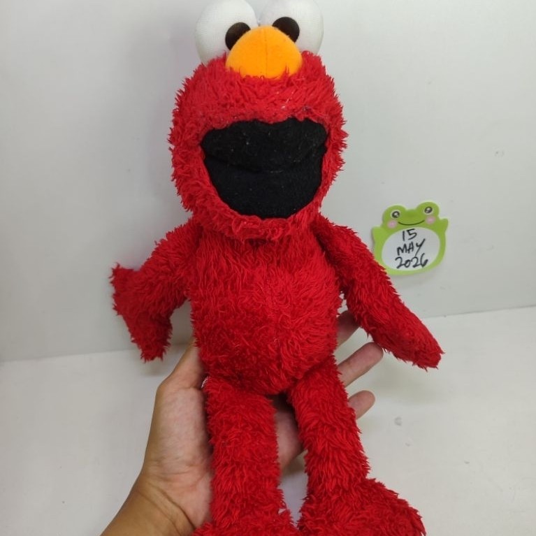 boneka elmo sesame street vintage kohls cares brand pudar
