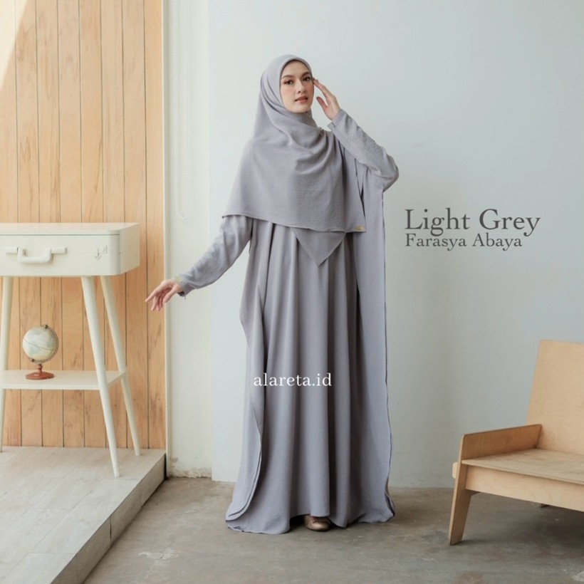 FARASYA ABAYA SET KHIMAR - by Alareta