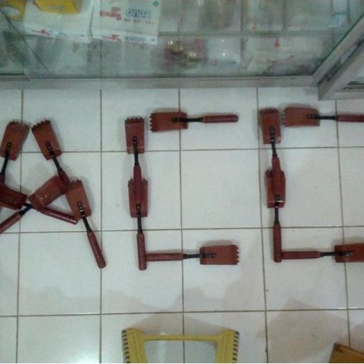"New" Trowel Sendok Semen Bata Ringan Hebel 10cm