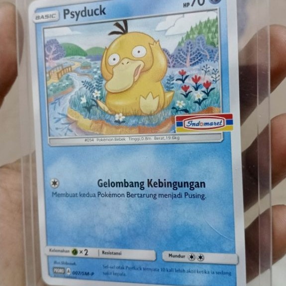 Kartu Pokemon Promo Indomaret Psyduck