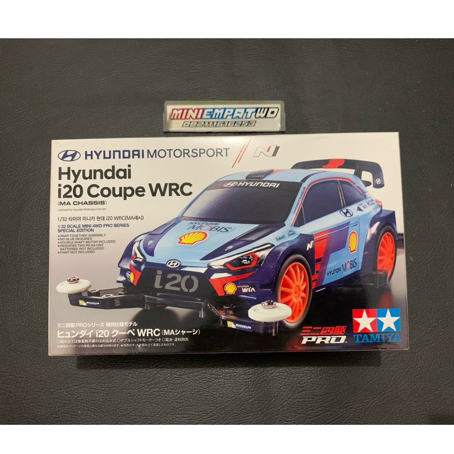 Tamiya mini 4wd Hyundai i20 Coupe WRC
