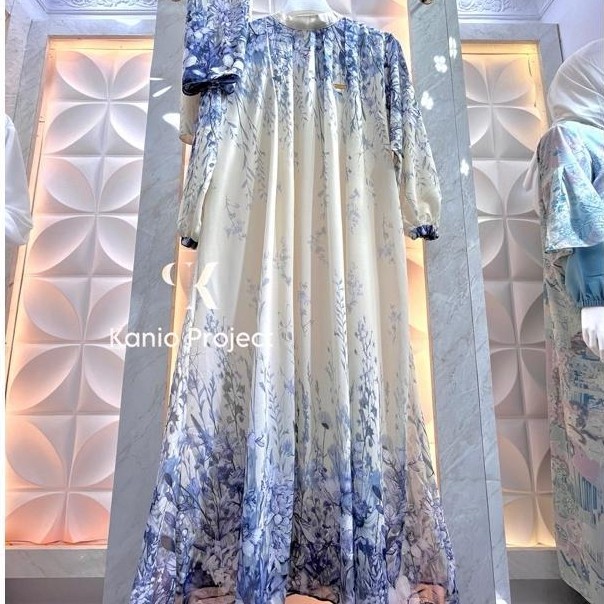 TERMURAH gamis set hijab | gamis motif hijab | dres wanita hijab | gamis hijab murah
