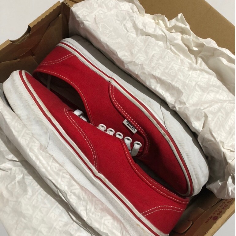 VANS AUTHENTIC RED