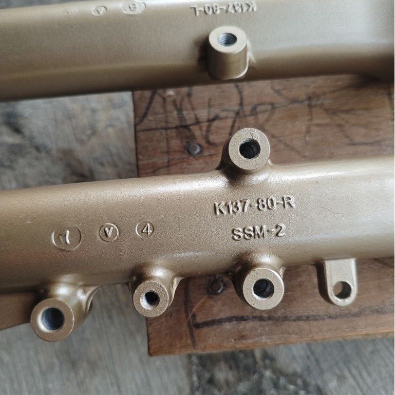 shock depan ninja rr old asli gold original baru