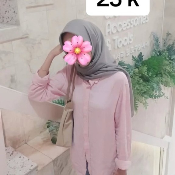 preloved kemeja pink