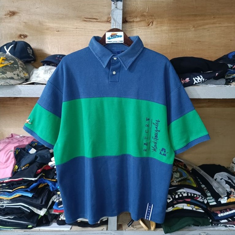 Kaos polo romantic crow x mark gonzales