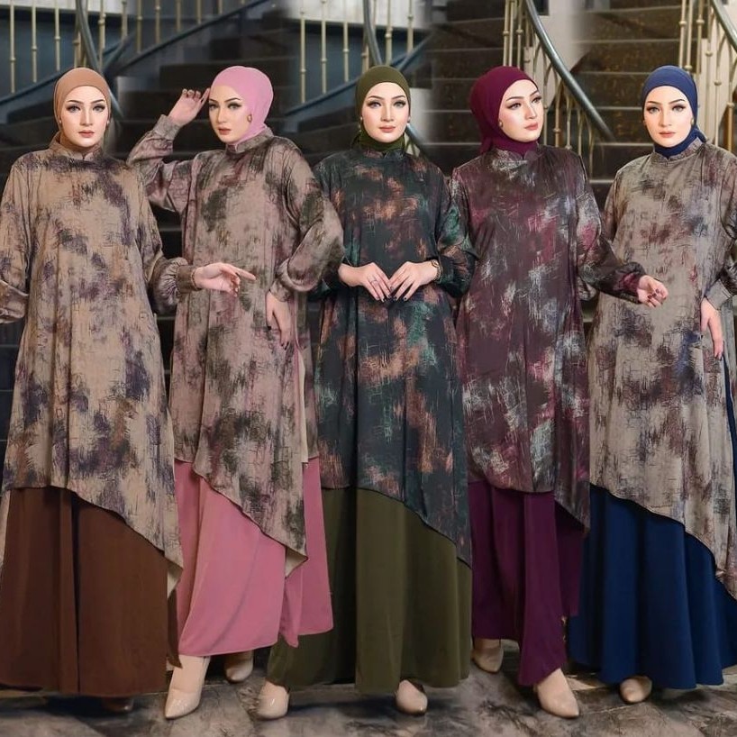 Lishana - Gamis MJ Mode BEST SELLER untuk Wanita, Desain Elegan dan Nyaman, Cocok untuk Kondangan, H