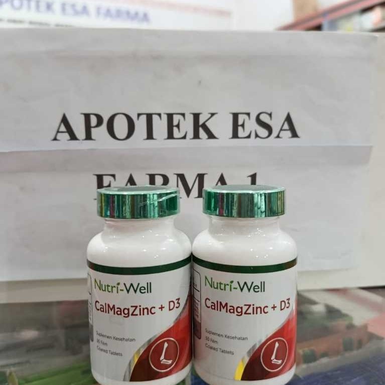Nutriwell CalMag Zinc D3 Cal Mag Vitamin Suplemen
