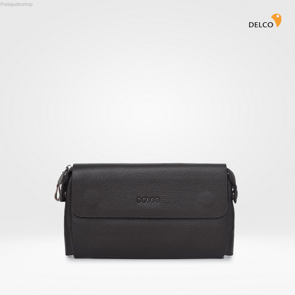 Tas Delco Genuine Leather Clutch Pria 0720-0535