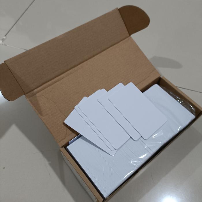 Kartu PVC Polos / ID Card PVC / Blank Card PVC isi 250 pcs ( 1 Box )