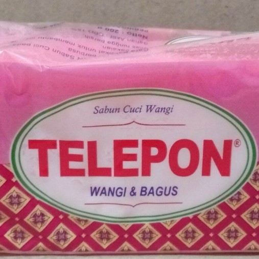 [PROMO] Sabun Telepon Batang Pink - 5pcs