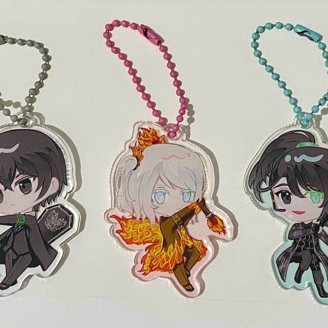 Limbus Company Keychain (B Grade w/ Ballchain)
