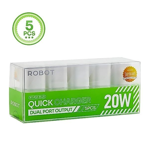 BATOK CHARGER  ROBOT RT-P20 PLUS (BIJIAN) | KEPALA CHARGER ORIGINAL 100% | TERLARIS | TERMURAH