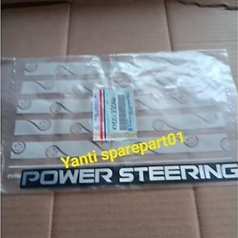Stiker POWER STEERING L300 original MITSUBISHI