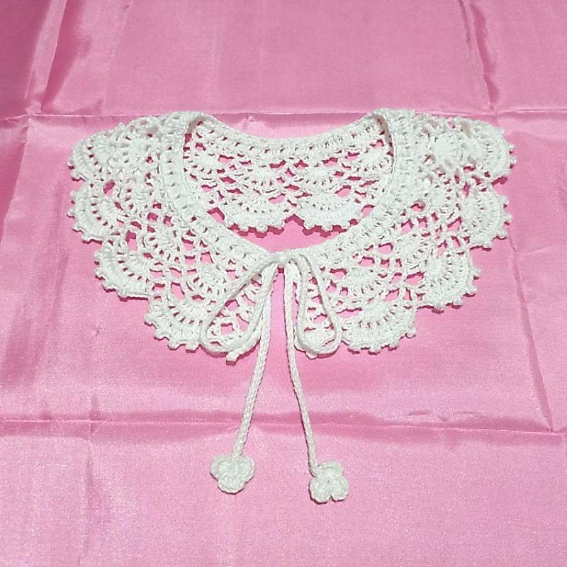 COLLAR CROCHET COLLAR RAJUT MURAH KERAH KOLAR RAJUT KERAH PALSU KERAH RENDA FAKE COLLAR KRAH RAJUT A