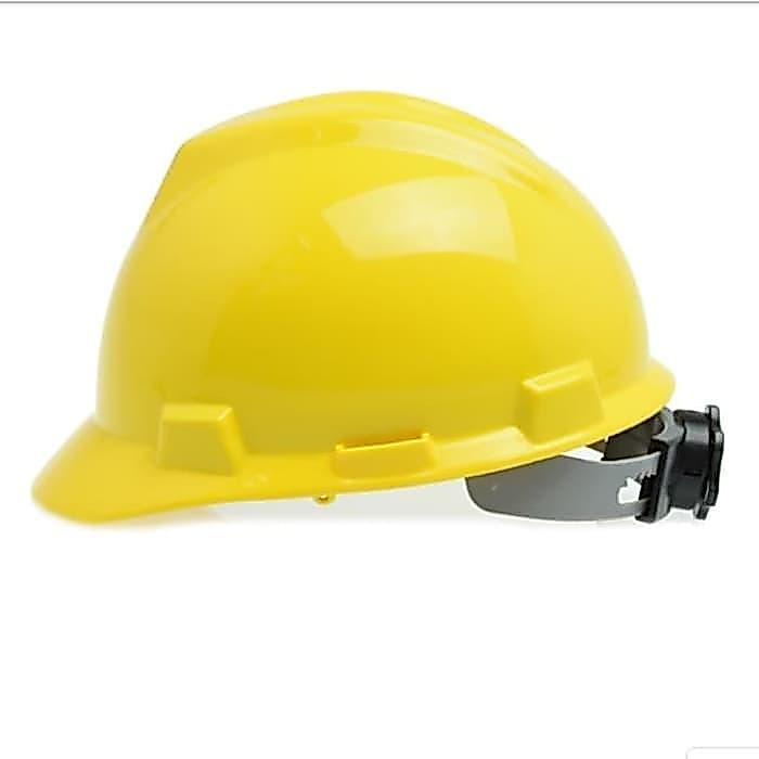 Safety Helmet Helm Safety Helm Kerja Helm Proyek Krisbow Putih Kuning