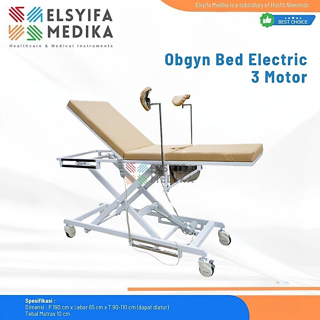 Obgyn Bed Electric 3 Motor - Bed Obgyn Elektrik 3 Motor