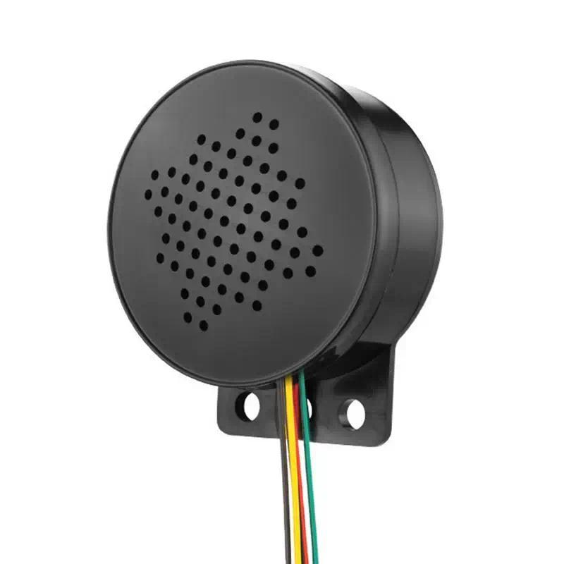 12-24V Car Start Voice Custom 4-channel Trigger Voice Speaker Prompter Sound Alarm Reverse Siren Buz