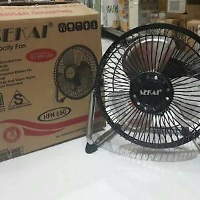 SEKAI Kipas Angin Mini Tornado 6" / Sekai HFN 650 / Kipas Angin Meja 6 Inch BESI