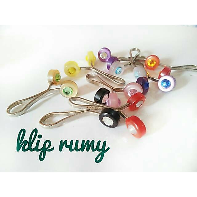 Klip Jilbab Turki (rumy) penjepit / peniti / bros / aksesoris jilbab bros magnet pin hijab