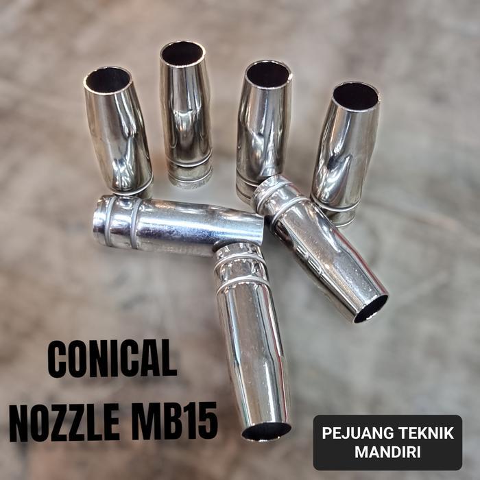 NOZZLE MB15 AK / SELONGSONG LAS CO2 MB15AK / CONICAL NOZZLE MB15 - TNT MB15