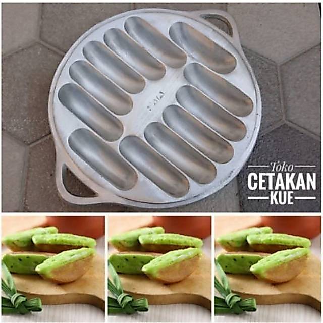 cetakan kue pukis parabola besar tebal dan kokoh