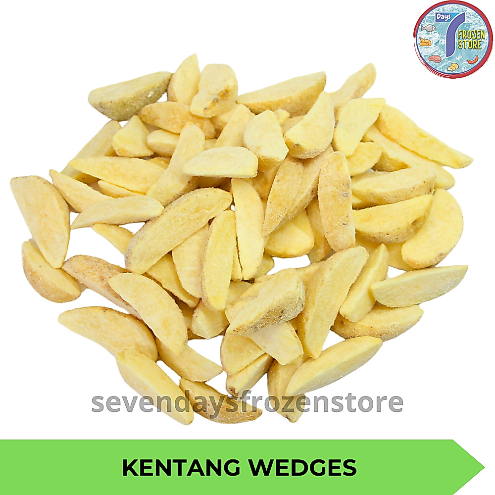 Kentang Goreng Frozen Potato Wedges Beku Curah