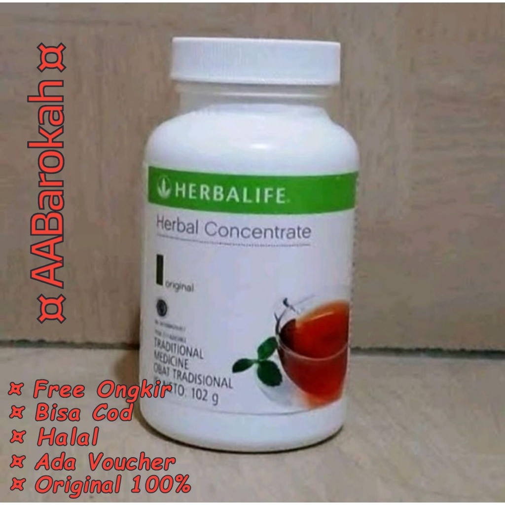 Teh Herbal Instan Penurun Berat Badan Teh Herbalife Concentrate Original - Teh Concentrate Original 
