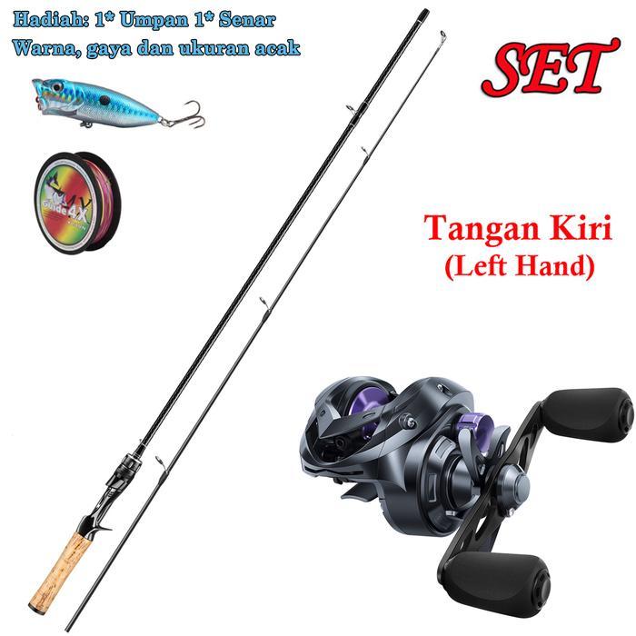 Fishing Rod 1.68M/1.8M/1.98M Lentur Serat Kaca Padat/Joran Ultralight UL Ajiro sakura 3-6lb Fiber Ku