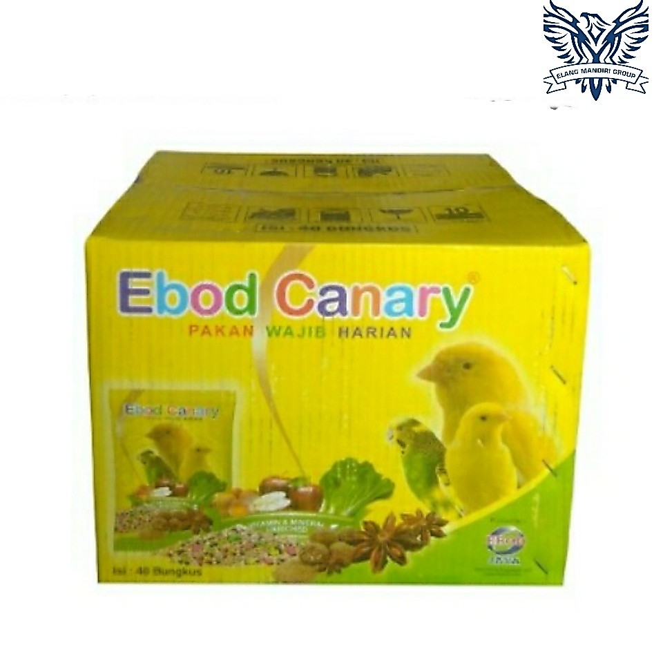 Pakan Burung Ebod Canary 1 DUS 40pcs
