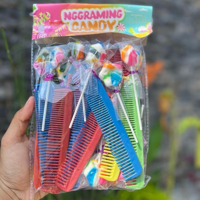 Permen LOLIPOP GRATIS SISIR isi 20 / pack Candy